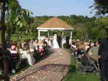 Outdoor wedding ceremonies!