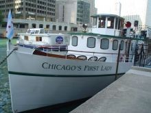 Weddings on water!  Chicago's First Lady.